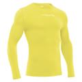 Performance Top Longsleeve YEL L/XL Baselayer Tech Undewear