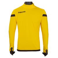 Macron Training 1/4 Zip Top YEL/BLK S Treningsgenser