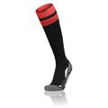 Azlon Socks BLK/RED S Fotballsokker - Unisex