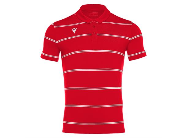 Flamenco Polo RED/WHT 3XS Poloskjorte til herre 