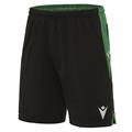 Tempel Match Day Short BLK/GRN L Teknisk kampshorts - Unisex