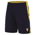 Tempel Match Day Short NAV/YEL XXS Teknisk kampshorts - Unisex