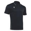 Draco Hero Polo NAV/WHT 5XL Poloskjorte i elastisk stoff