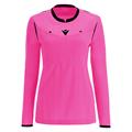 Stephanie Refeere LS shirt PINK XXL Dommerdrakt til dame