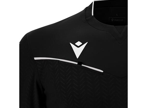 Ponnet Eco Referee Shirt SS BLK 3XL Teknisk dommerdrakt - Unisex 