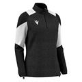 Chantico 1/4 Zip Top Wmn BLK/WHT XXL Teknisk treningsgenser til dame