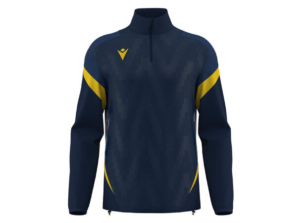 Hollow 1/4 zip NAV/YEL 3XS Treningstopp - Unisex 